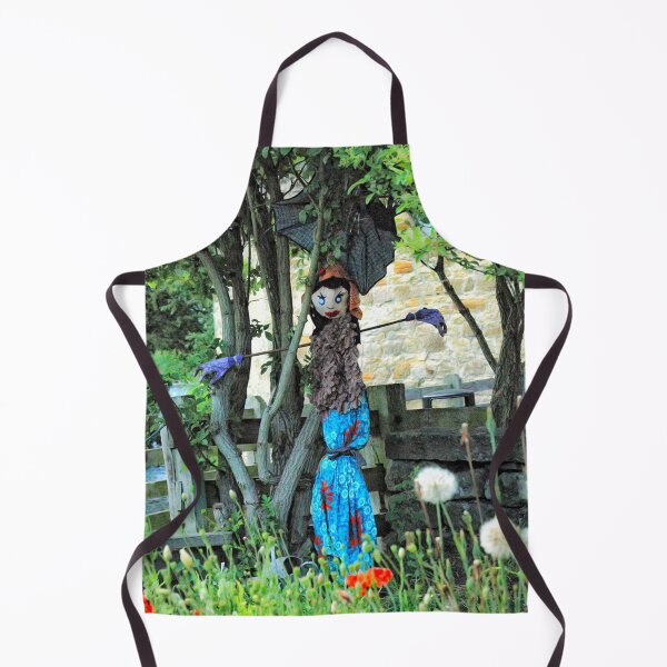 Item preview, Summer Garden Scarecrow Lady para jardineros y horticultores designed and sold by BarbaraGlebska.