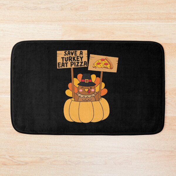 Item preview, Save A Turkey Eat Pizza designed and sold by goodimagedesign.