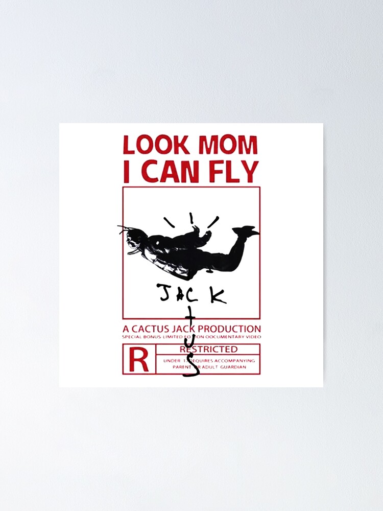 Travis Scott - 'Look Mom I Can Fly' Poster Concept by Myles