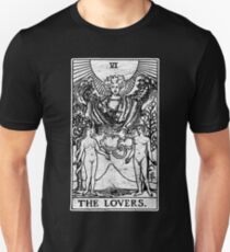 The Lovers Tarot Card - Major Arcana - fortune telling - occult Unisex T-Shirt