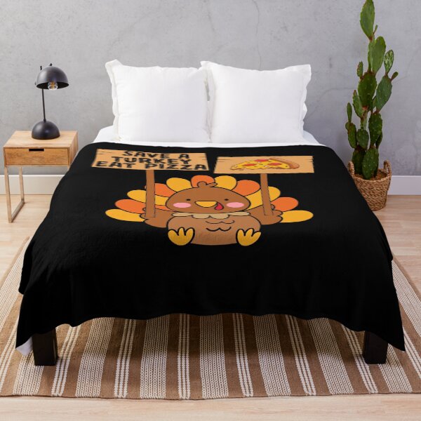 Item preview, Save A Turkey Eat Pizza designed and sold by goodimagedesign.