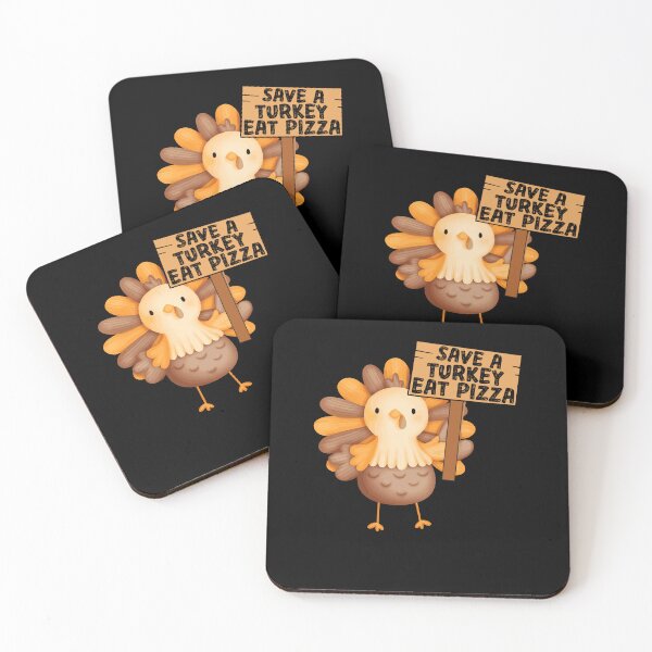 Item preview, Save A Turkey Eat Pizza designed and sold by goodimagedesign.