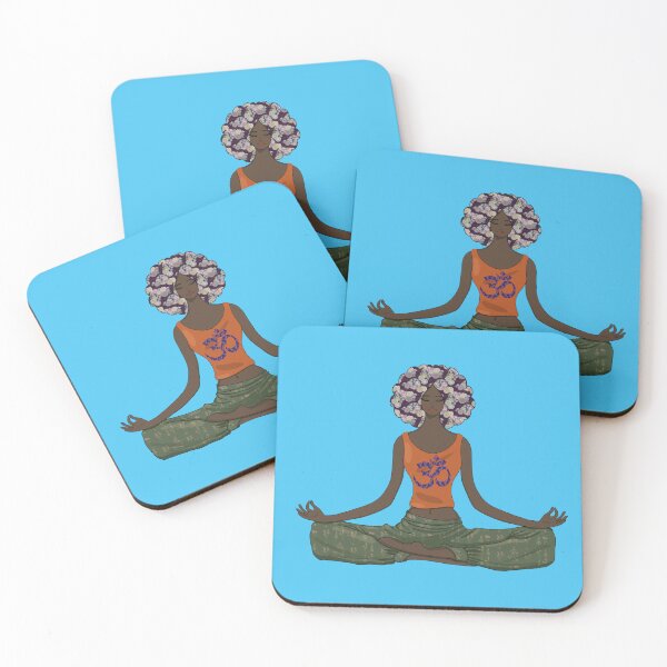 Item preview,  yoga, Lotus pose, om designed and sold by Lazut.
