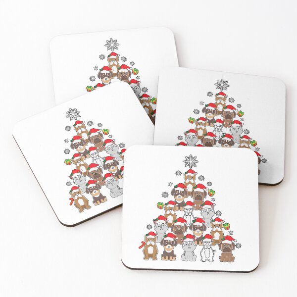 Item preview, Wesite Christmas Tree Dog designed and sold by nextneveldesign.