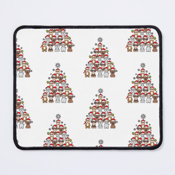 Item preview, Wesite Christmas Tree Dog designed and sold by nextneveldesign.