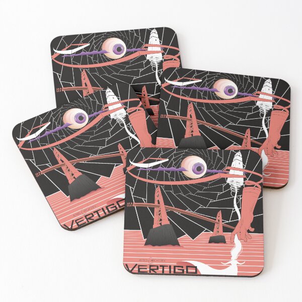 Item preview, Vertigo, Alfred Hitchcock 1958 classic psychological thriller movie designed and sold by CalMaArt.