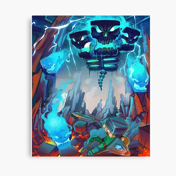 Wither Storm Illustration Minecraft Canvas Print for Sale by