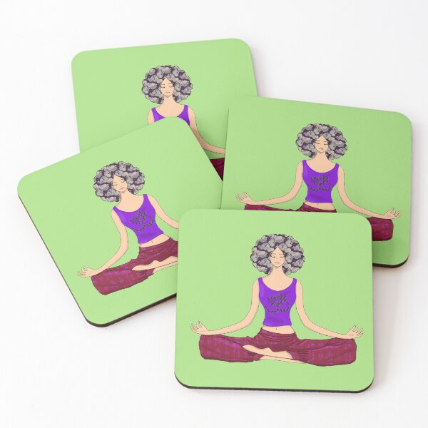 Item preview,   yoga, Lotus pose, om designed and sold by Lazut.