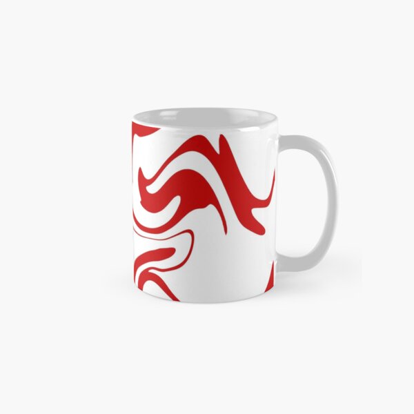 Item preview, Holiday Red Liquid Marble Effect Pattern designed and sold by oursunnycdays.