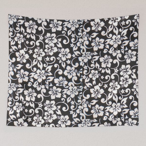 Item preview, monochromic floral pattern designed and sold by kevinzegers19.