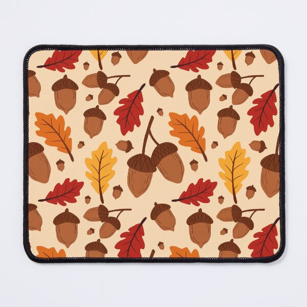 Aperçu de l'œuvre Motif de glands - Motifs de feuilles d'automne en chêne créée et vendue par Millusti.