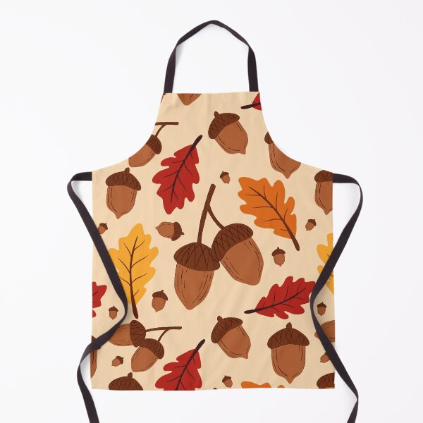 Item preview, Acorn Pattern - Oaknut Autumn Leaves Motifs designed and sold by Millusti.