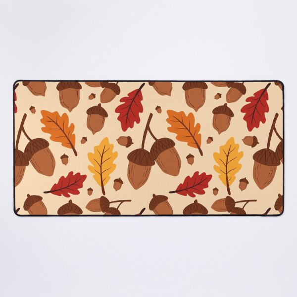 Item preview, Acorn Pattern - Oaknut Autumn Leaves Motifs designed and sold by Millusti.