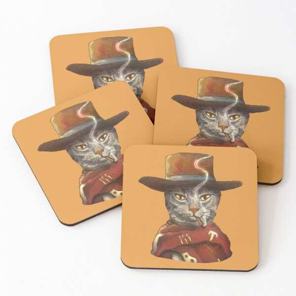 Aperçu de l'œuvre Poncho Cowboy Chat créée et vendue par Tolbiny36.
