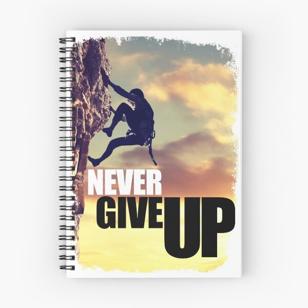 Item preview, Never Give Up designed and sold by LeoZitro.