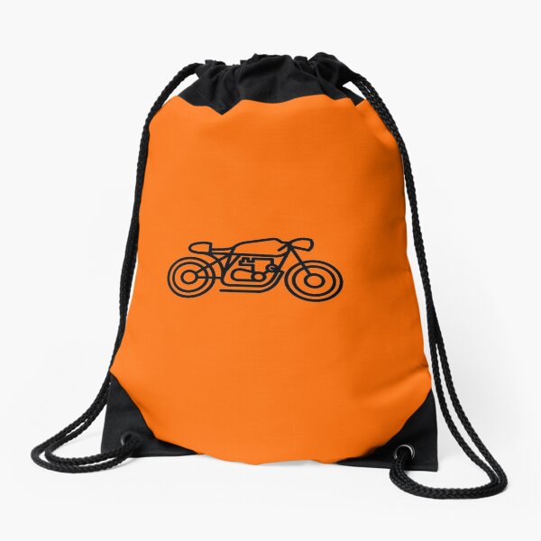 RIDEWELL Moto Logo - The Little Rat Drawstring Bag