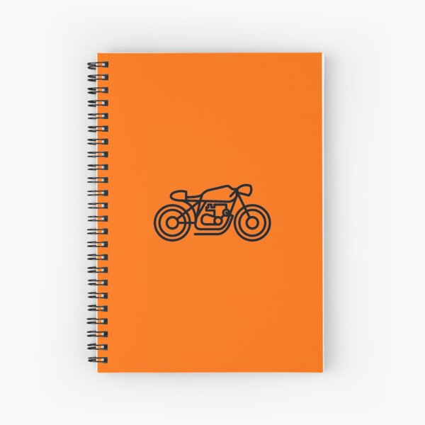 RIDEWELL Moto Logo - The Little Rat Spiral Notebook