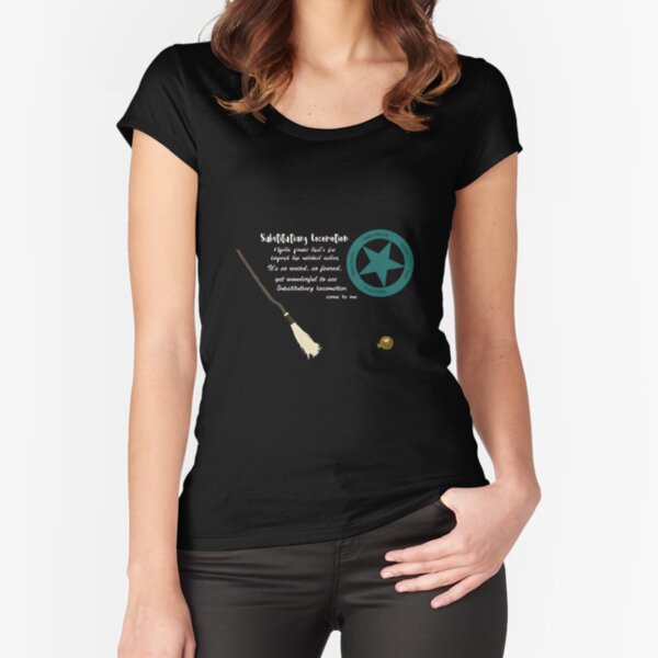Substitutiary Locomotion Fitted Scoop T-Shirt