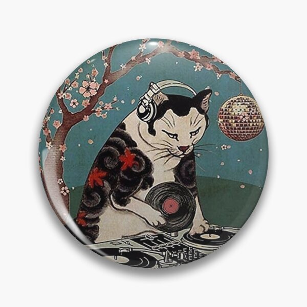 Item preview, Vintage Dj Cat Vertical Lose Your Mind Fine Your Soul Poster designed and sold by tajirulhans.