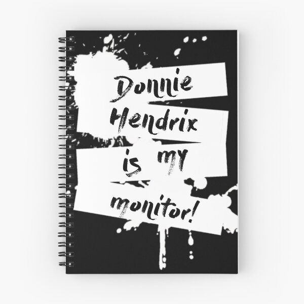 Item preview, "Donnie Hendrix is my Monitor" designed and sold by BibleAndABeer.