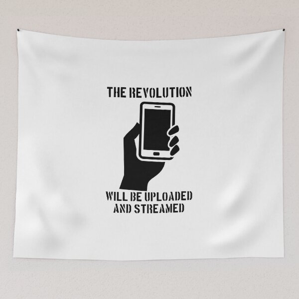 Item preview, The Revolution Will Be Uploaded And Streamed designed and sold by artpirate.