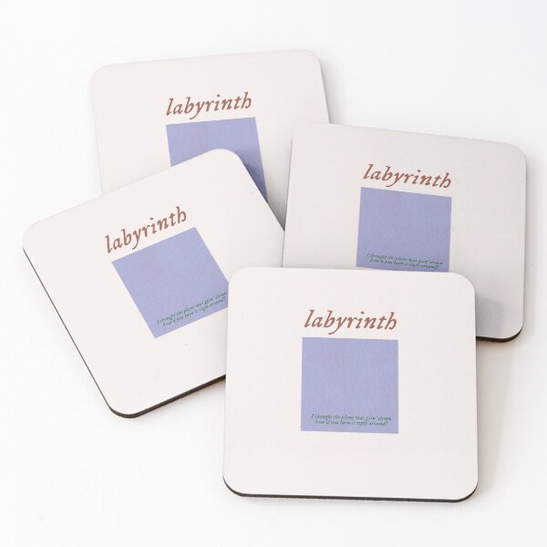 Item preview, labyrinth lyric color palette / graphic design designed and sold by viviennesworld.