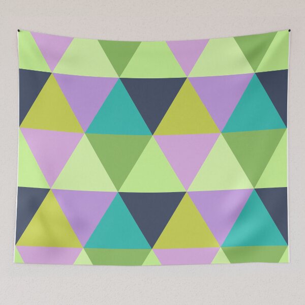 Item preview, Light harlequin pastel quilt pattern designed and sold by aapshop.
