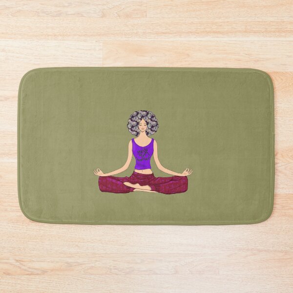 Item preview,   yoga, Lotus pose, om designed and sold by Lazut.