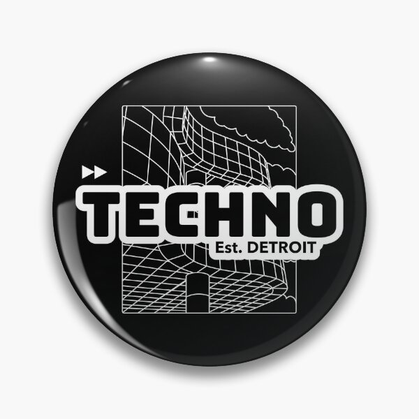 Item preview, TECHNO - Detroit  designed and sold by Discothreadz.