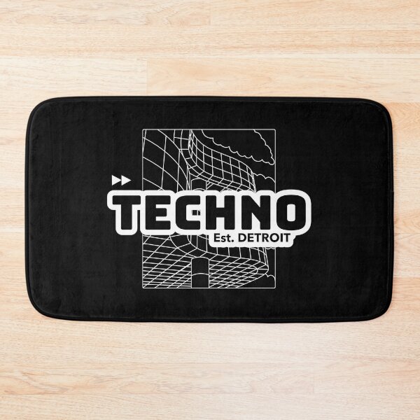 Item preview, TECHNO - Detroit  designed and sold by Discothreadz.