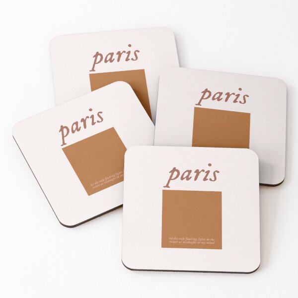 Item preview, paris lyric color palette / graphic design designed and sold by viviennesworld.