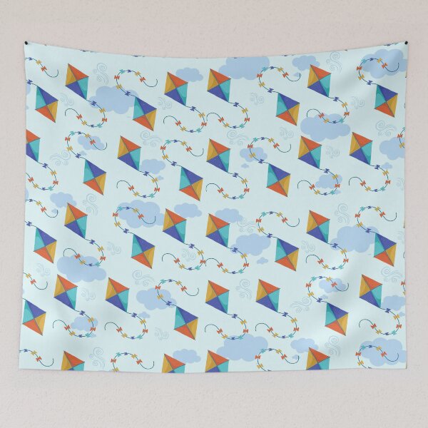 Item preview, Blue Kite in Sky Pattern designed and sold by Vimbuy.