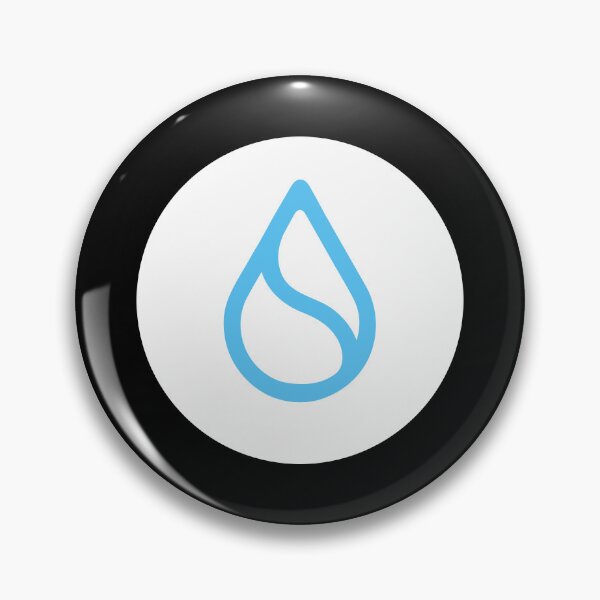 Item preview, Sui SUI Crypto Altcoin - Clean Logo Variant #1 designed and sold by CryptoMoods.