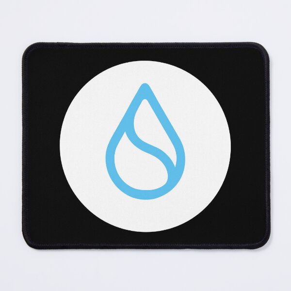 Item preview, Sui SUI Crypto Altcoin - Clean Logo Variant #1 designed and sold by CryptoMoods.