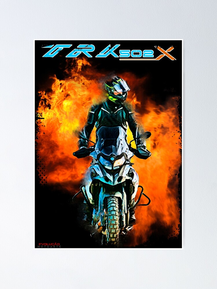 Benelli TRK 502 X  Poster for Sale by Evomotoarte