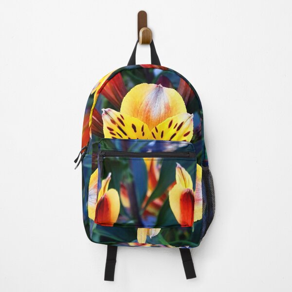 Item preview, Alstroemeria Beautiful vibrant flowers photographic print designed and sold by SpiritedArtwork.