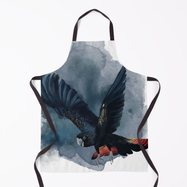 Item preview, Celestial Cockatoo in flight illustration designed and sold by pdstudio24.