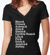 Bellas Pitch perfect Women's Fitted V-Neck T-Shirt