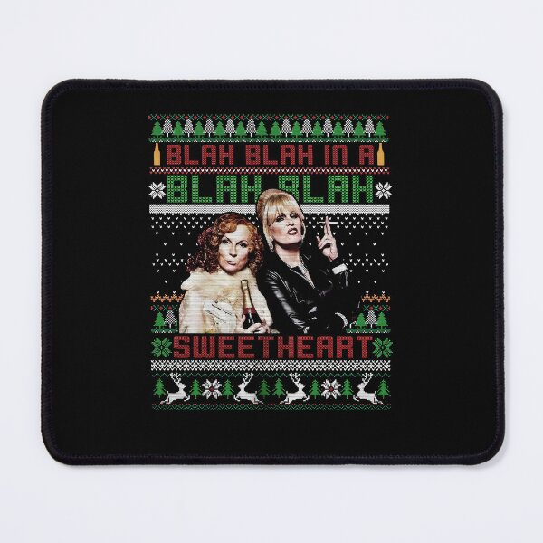 Item preview, Absolutely Fabulous Blah Blah In A Blah Blah Ugly Christmas Sweater, Patsy Stone Edina Monsoon designed and sold by roritahamzeei.