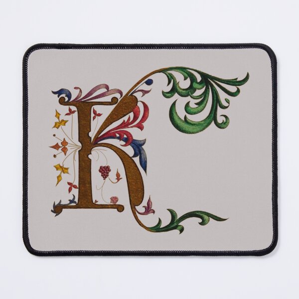 Item preview, Illuminated Initial K designed and sold by artimaeus.
