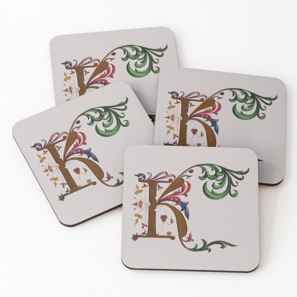 Item preview, Illuminated Initial K designed and sold by artimaeus.