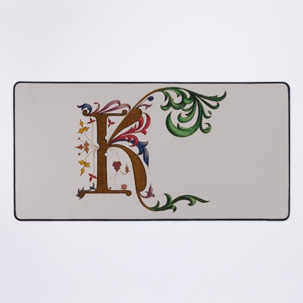 Item preview, Illuminated Initial K designed and sold by artimaeus.