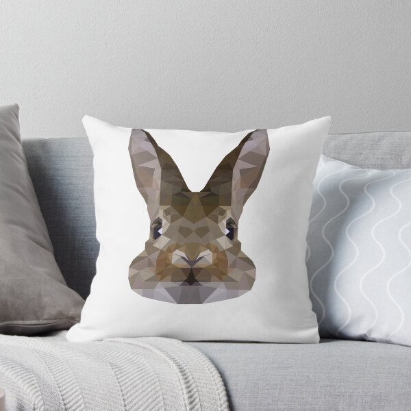 Item preview, rabbit low poly designed and sold by krisztinaart.