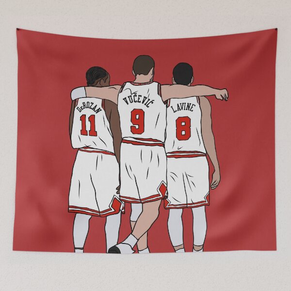Item preview, DeMar, Vuc & LaVine designed and sold by RatTrapTees.