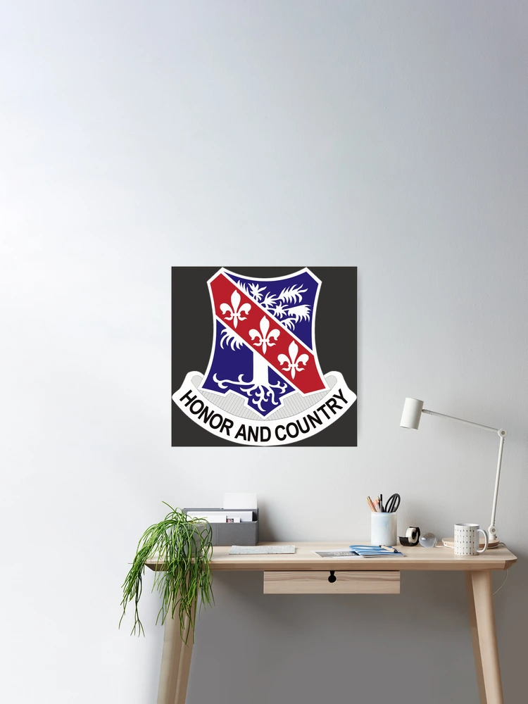 327th Infantry Regiment Bastogne Bulldogs (United States Army) Poster  for Sale by wordwidesymbols
