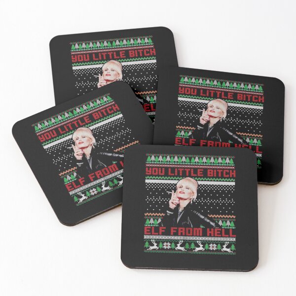 Item preview, Absolutely Fabulous You Little Bitch Elf From Hell Ugly Christmas Sweater Absolutely Fabulous Lovers Movie designed and sold by roritahamzeei.