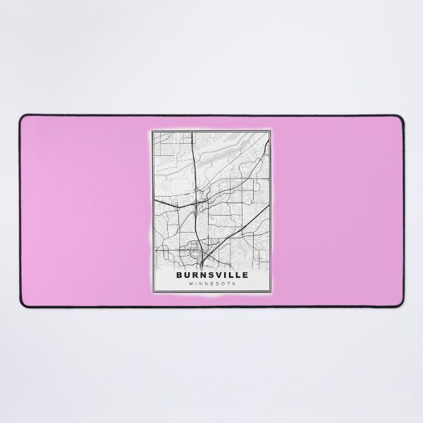 Item preview, Minimalist Burnsville Map designed and sold by Tamas Das.