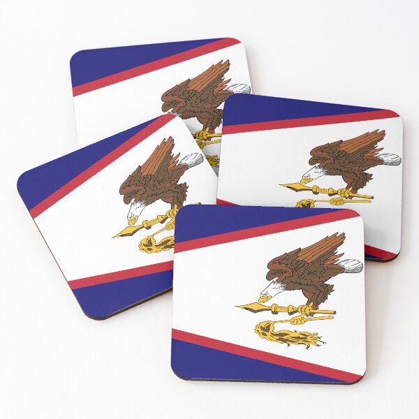 Item preview, American Samoa Flag designed and sold by OneGlobalWorld.