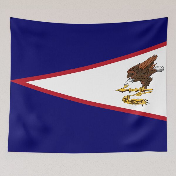 Item preview, American Samoa Flag designed and sold by OneGlobalWorld.