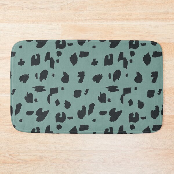 Item preview, Ocelot pattern pastel green and black designed and sold by vianahline.